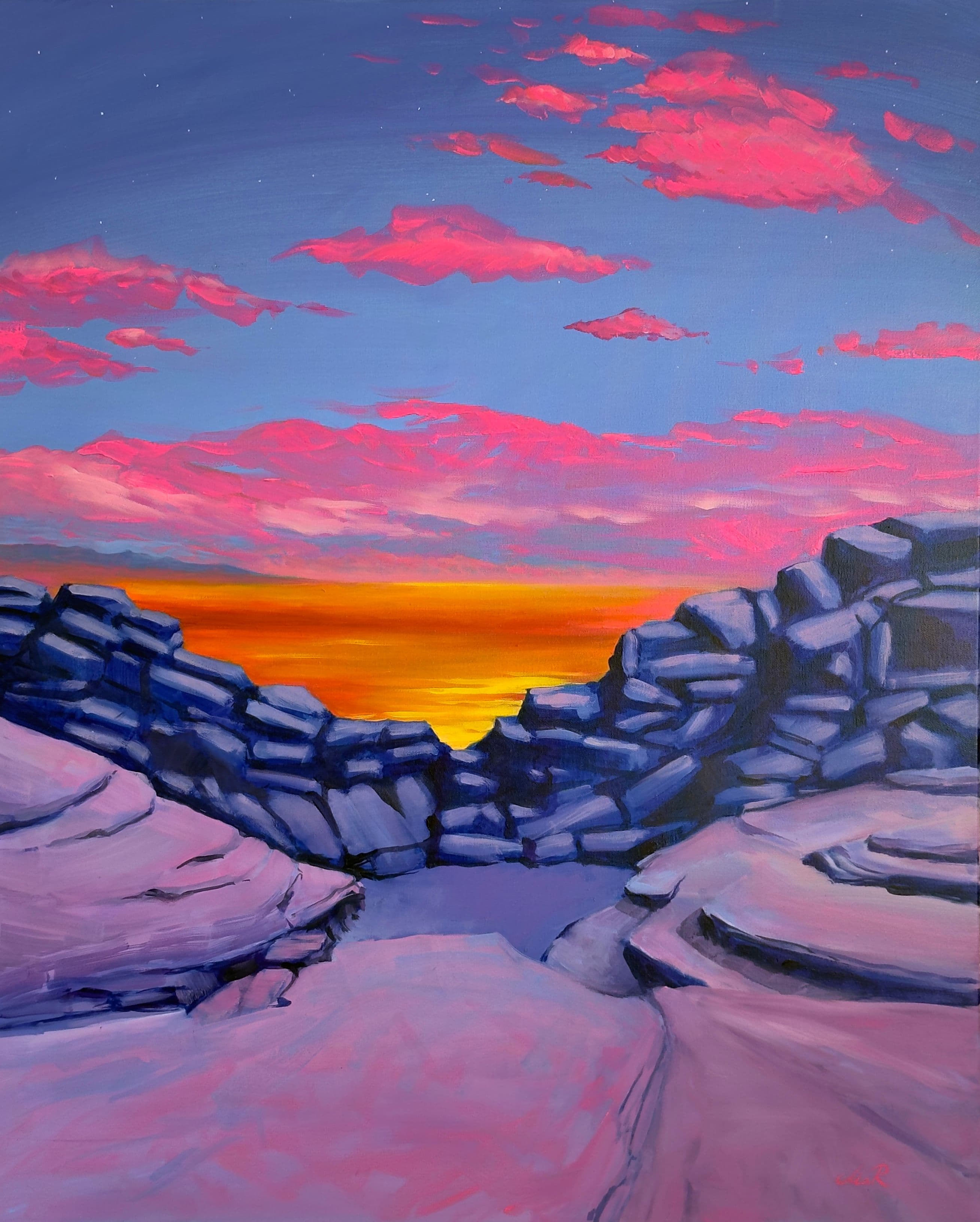 Molten horizon - View 1